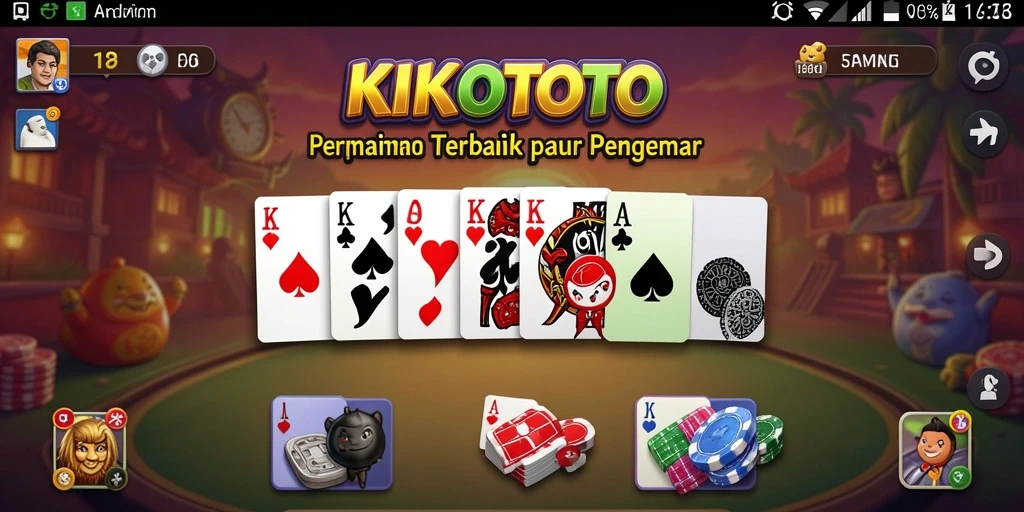 Tampilan gameplay seru KIKOTOTO dengan grafis menarik.