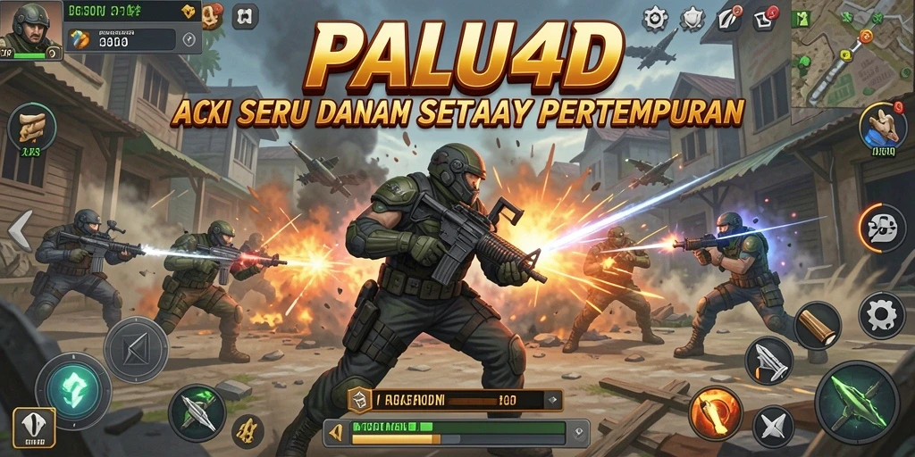Gameplay intens PALU4D yang penuh aksi dan strategi.