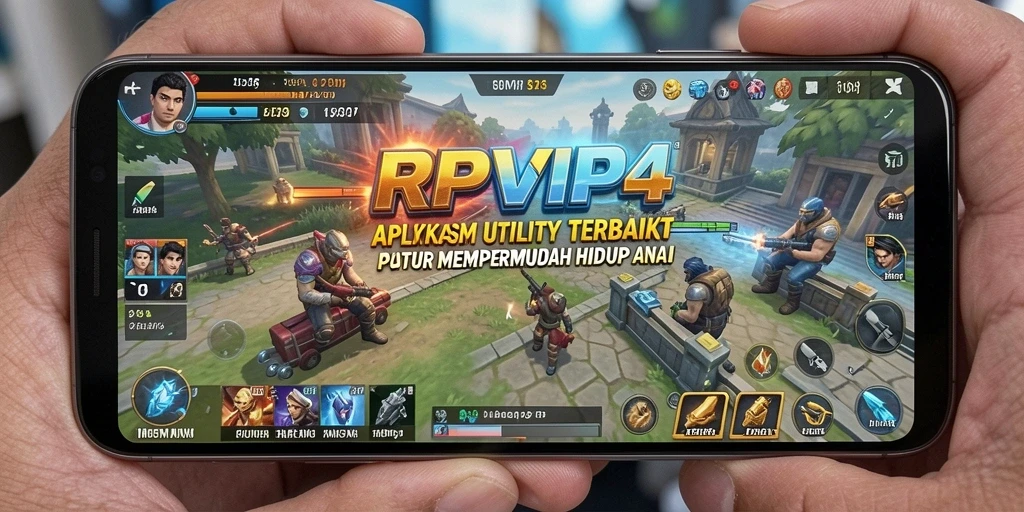 Tampilan antarmuka RPVIP4 yang sederhana dan efektif.